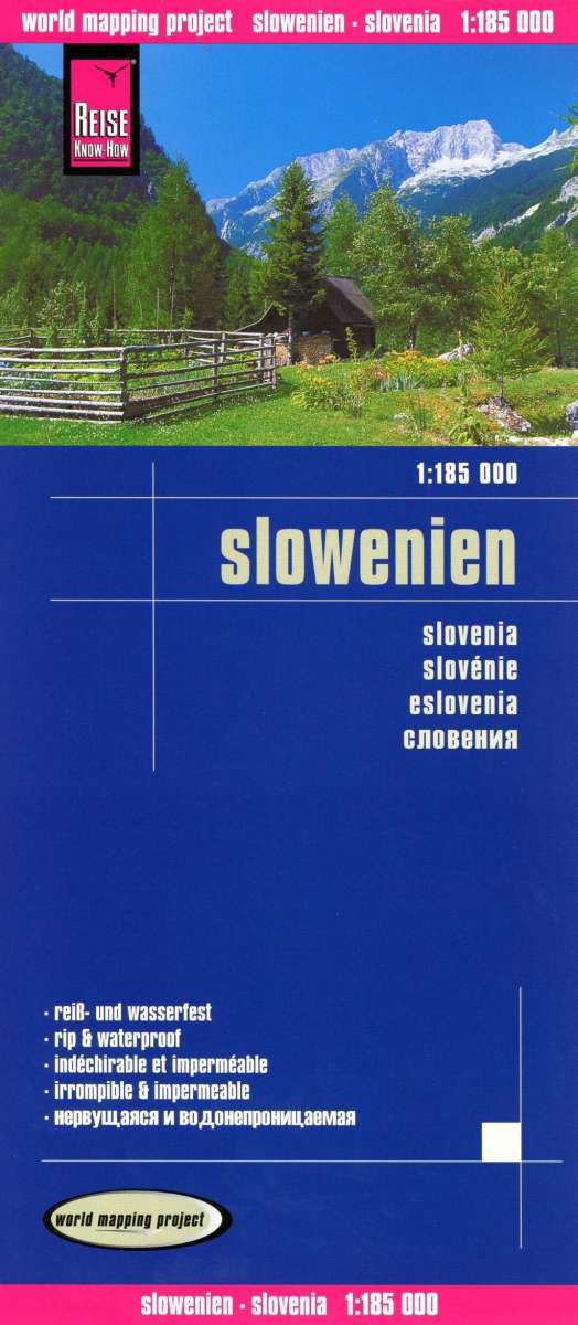 Cover for Reise Know-How · World Mapping Project: Slovenia (Hardcover Book) (2022)
