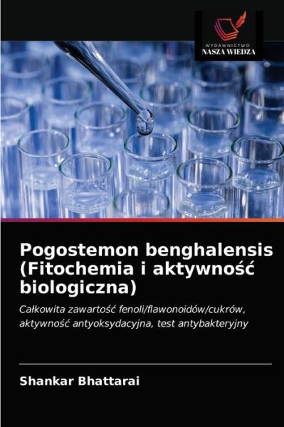 Cover for Shankar Bhattarai · Pogostemon benghalensis (Fitochemia i aktywno?c biologiczna) (Paperback Book) (2021)