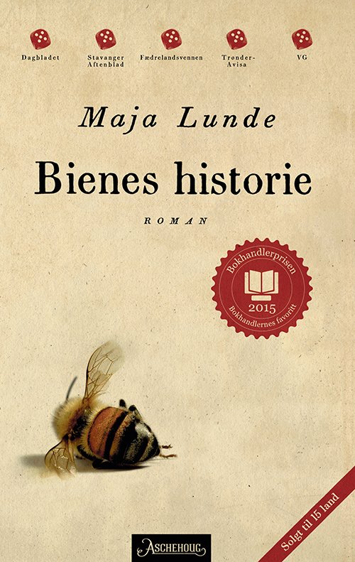 Cover for Maja Lunde · Bienes historie (Paperback Book) (2016)