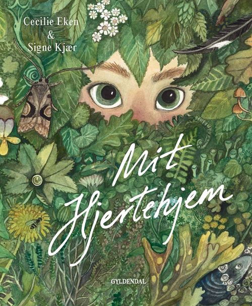 Cover for Cecilie Eken; Signe Kjær · Mit hjertehjem (Bound Book) [1º edição] (2025)
