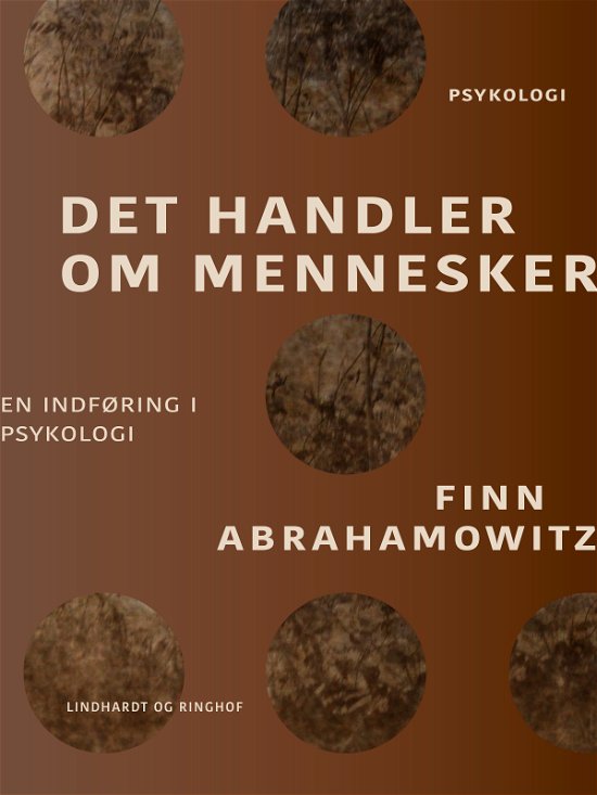 Cover for Finn Abrahamowitz · Det handler om mennesker (Sewn Spine Book) [1e uitgave] (2017)