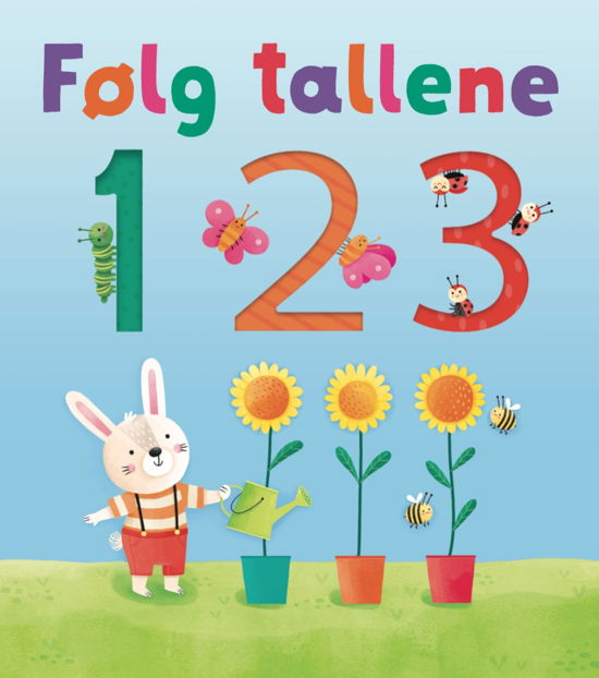 Cover for Følg tallene 123 (Cardboard Book) [1st edition] (2022)