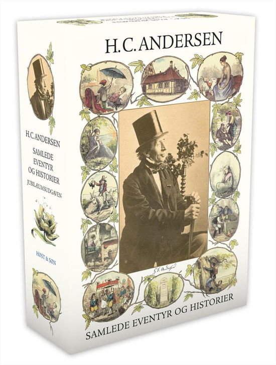 Cover for H.C. Andersen · H.C. Andersen: Samlede eventyr og historier Blå (Gebundesens Buch) [4. Ausgabe] (2016)