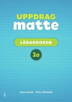 Cover for Mats Wänblad · Uppdrag Matte: Uppdrag Matte 2A Lärarbok (Spiral Book) (2017)