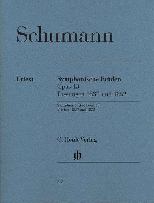 Cover for Schumann · Sinfonische Etüden op.13.HN248 (Bog) (2018)