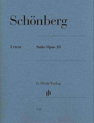 Cover for Arnold Schonberg · Suite op. 25 (Pocketbok) (2022)