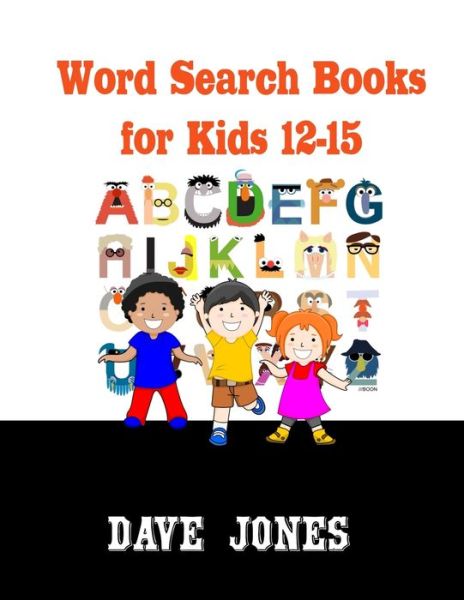 Cover for Dave Jones · Word Search Books for Kids 12-15 (Taschenbuch) (2020)