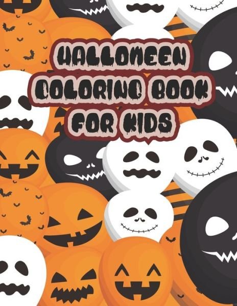 Cover for Asma Press · Halloween Coloring Book for kids (Paperback Bog) (2020)