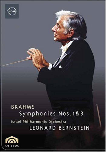 Cover for Bernstein Leonard / Israel Philharmonic Orchestra · Brahms: Symphonies Nos. 1 &amp; 3 (DVD) (2006)