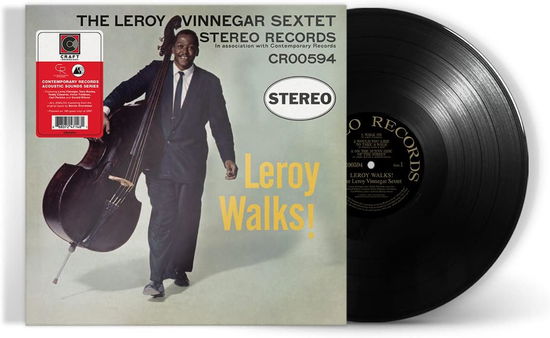 Cover for Leroy Vinnegar Sextet · Leroy Walks! (LP) [Contemporary Records Acoustic Sounds Series edition] (2023)