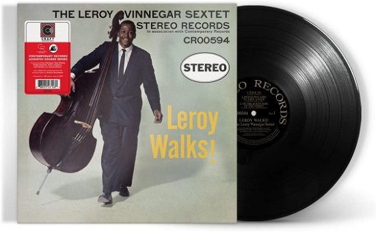 Cover for Leroy Vinnegar Sextet · Leroy Walks! (LP) [Contemporary Records Acoustic Sounds Series edition] (2023)