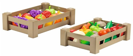 Cover for Ecoiffier · Frugt og grøntsager i kasser 26cm 2-asst - 100% Chef (Toys) (2020)