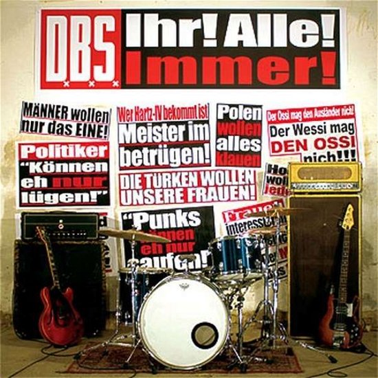 Cover for Dxbxsx · Ihr Alle Immer (CD) (2013)
