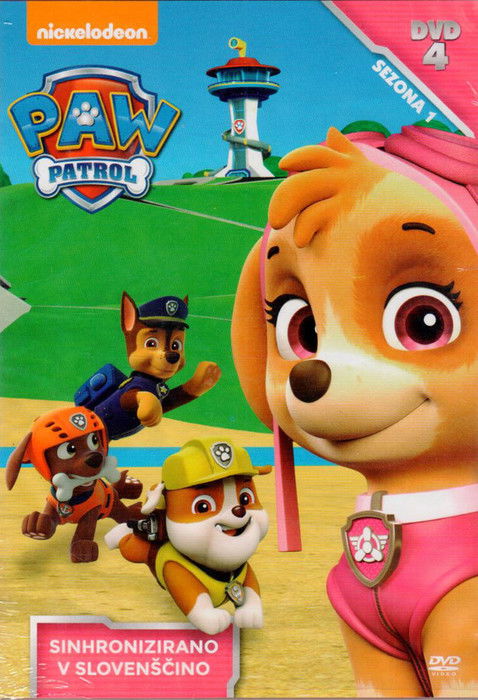 Cover for DVD Paw Patrol 4 · Paw Patrol 4 (DVD) (2016)