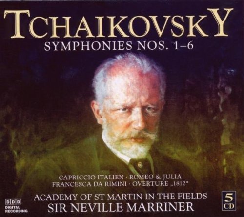 Cover for Marriner,neville / Amf · * Sinfonien 1-6 (GA) (CD) [Box set] (2008)