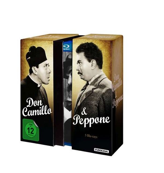 Cover for Don Camillo &amp; Peppone Edition (5 Blu-rays) (Blu-ray) (2012)