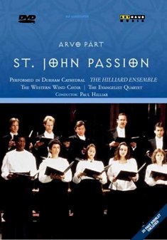Cover for Arvo Pärt · St.John Passion (DVD) (2016)