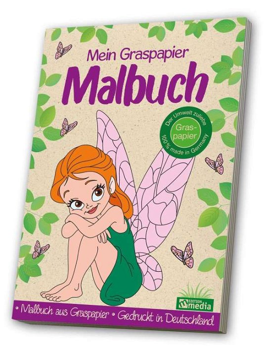 Cover for Malbuch Graspapier · Malbuch Graspapier - Feen.8748 (Bok)