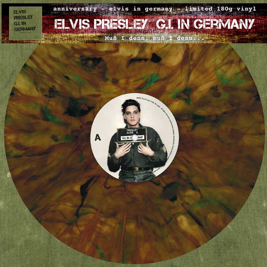 Cover for Elvis Presley · Gi.I. In Germany (LP) (2020)