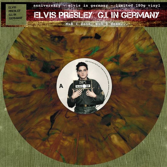 Cover for Elvis Presley · Gi.I. In Germany (LP) (2020)