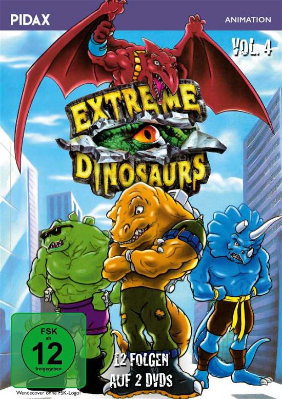 Cover for Extreme Dinosaurs - Vol 4 (DVD) (2019)
