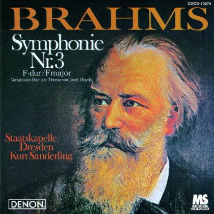 Cover for Kurt Sanderling · Brahms: Symphonie Nr. 3/haydn Variationen (CD) [Japan Import edition] (2012)