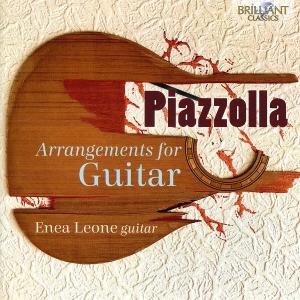 Cover for Enea Leone · Piazzolla: Arrangements For Guitar (CD) (2025)