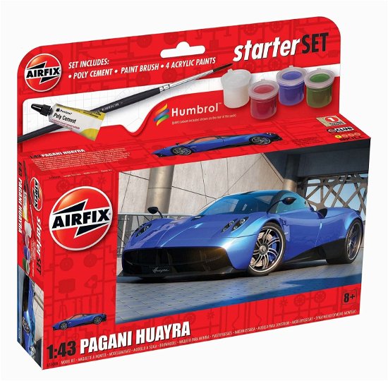 Cover for Starter Set  Pagani Huayra · 1/43 Small Starter Set New Pagani Huayra (Plastic Kit) (MERCH)