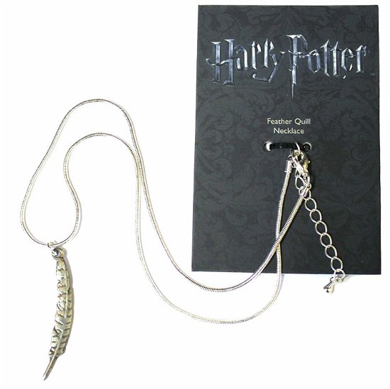 Necklace - Feather Quill - Harry Potter - Koopwaar - HARRY POTTER - 5055583404481 - 