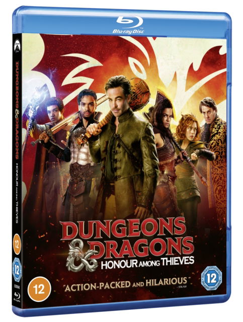 Cover for John Francis Daley · Dungeons and Dragons - Honor Among Thieves (Blu-Ray) (2023)