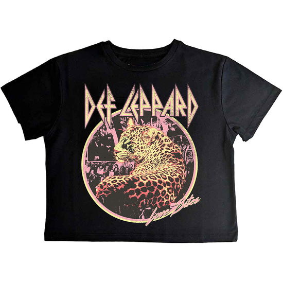 Cover for Def Leppard · Def Leppard Ladies Crop Top: Love Bites (CLOTHES) [size XS] (2024)