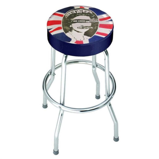 Sex Pistols God Save The Queen Bar Stool - Sex Pistols - Produtos - ROCK SAX - 5060937964481 - 1 de junho de 2022