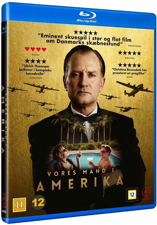 Cover for Vores Mand I Amerika (Blu-ray) (2020)