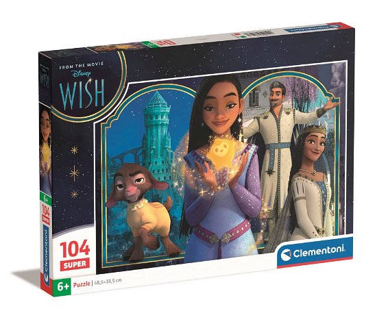 Cover for Disney Wish · Puslespil Disney Wish, 104 brikker (Jigsaw Puzzle) (2023)