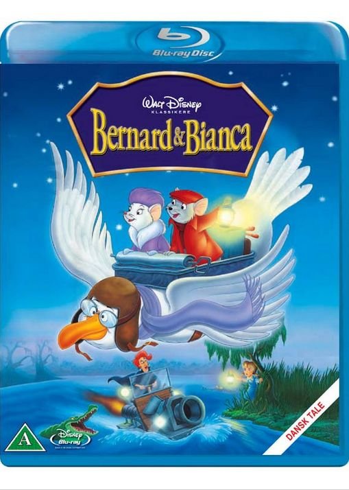 Cover for Walt Disney · Bernard &amp; Bianca (Blu-ray) (2013)