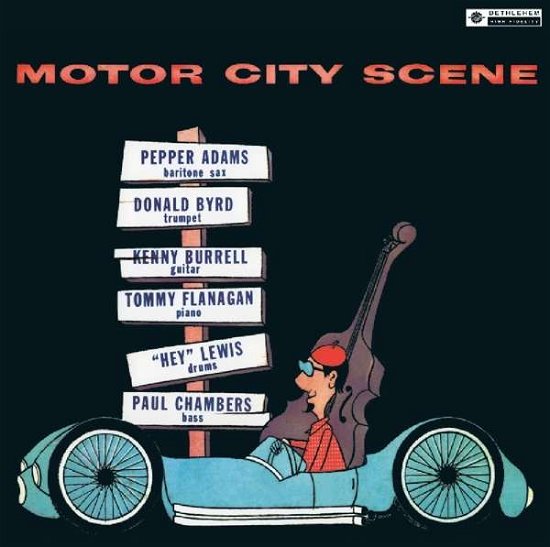 Motor City Scene - Adams, Pepper & Donald Byrd - Musiikki - FACTORY OF SOUNDS - 8719039002481 - torstai 20. heinäkuuta 2017