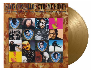 Cover for Elvis Costello · Extreme Honey (Very Best Of Warner Years) (LP) [Gold Vinyl edition] (2022)