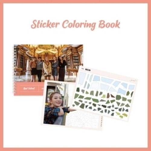 Sticker Coloring Book - Red Velvet - Merchandise -  - 8809708830481 - October 2, 2020