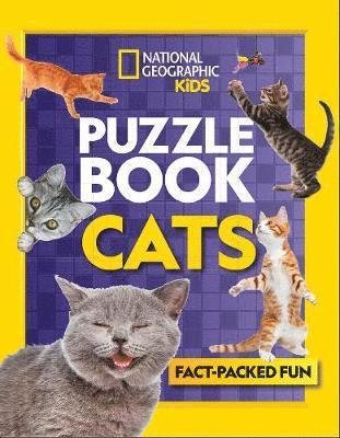 Puzzle Book Cats: Brain-Tickling Quizzes, Sudokus, Crosswords and Wordsearches - National Geographic Kids - National Geographic Kids - Libros - HarperCollins Publishers - 9780008430481 - 15 de abril de 2021