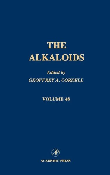 Cover for Geoffrey a Cordell · Chemistry and Pharmacology - The Alkaloids (Inbunden Bok) (1996)