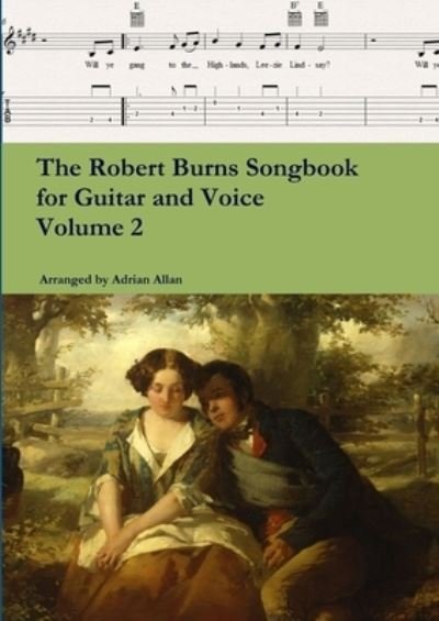 Cover for Adrian Allan · The Robert Burns Songbook for Guitar and Voice Volume 2 (Paperback Bog) (2017)