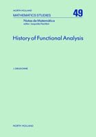 Cover for J. Dieudonne · History of Functional Analysis - North-Holland Mathematics Studies (Gebundenes Buch) (1983)