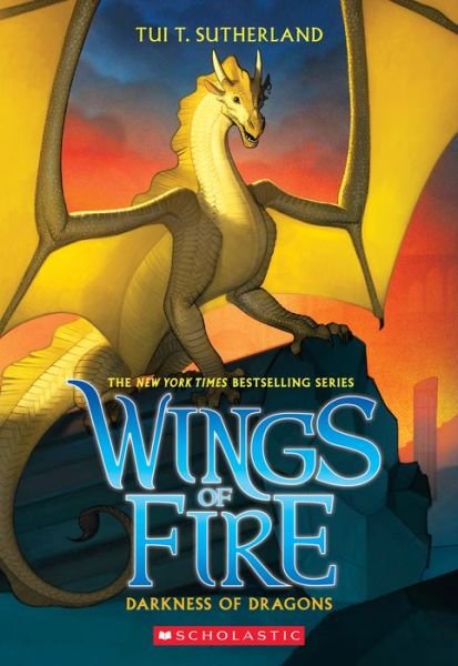 Cover for Tui T. Sutherland · Darkness of Dragons (Wings of Fire #10) - Wings of Fire (Taschenbuch) (2018)