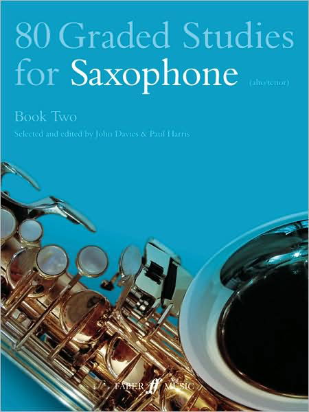 80 Graded Studies for Saxophone Book Two - Graded Studies - John Davies - Livros - Faber Music Ltd - 9780571510481 - 25 de novembro de 1988