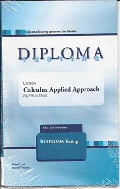 Cover for Larson · Calc Appl Apprch Hmtsting CD 8 (N/A) (2008)