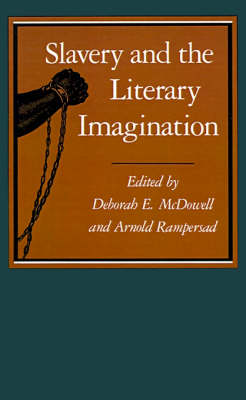 Cover for Arnold Rampersad · Slavery and the Literary Imagination - Selected Papers from the English Institute (Paperback Book) (1989)