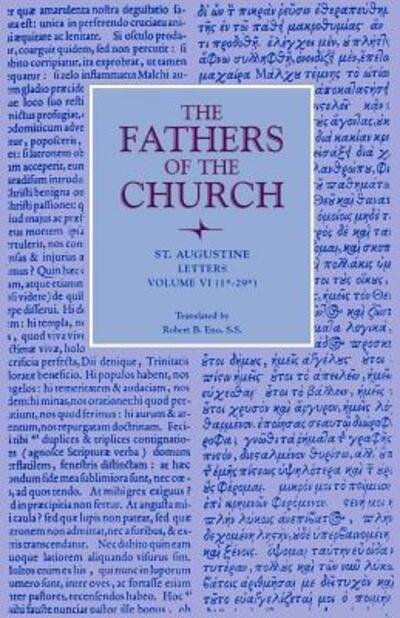 Cover for Augustine · Letters, Volume 6 (1*-29*): Vol. 81 - Fathers of the Church Series (Paperback Bog) (2005)