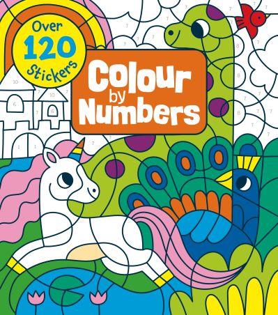 Cover for Claire Stamper · Colour by Numbers: Over 120 Stickers (Paperback Book) (2024)