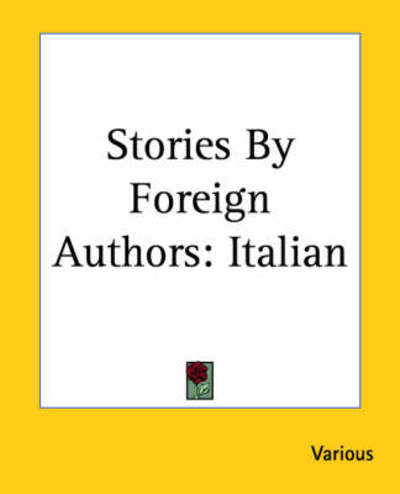 Cover for Stories by Foreign Authors: Italian (Pocketbok) (2004)