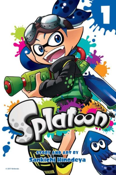 Cover for Sankichi Hinodeya · Splatoon, Vol. 1 - Splatoon (Paperback Book) (2018)